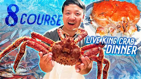 226 ONCE in a LIFETIME 1 Michelin Star KING CRAB Dinner in Tokyo  Foods to Eat Before You Die