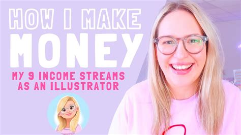 MY 9 INCOME STREAMS  how I make money as a CREATIVE ENTREPRENEUR