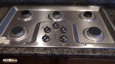 How to Clean Stainless Steel Stove Top with Vinegar  Useful Knowledge