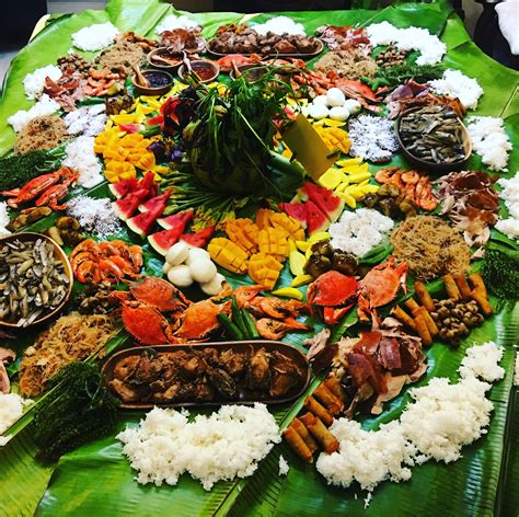 Filipino FOOD BATTLE ULTIMATE Boodle Fight FEAST in Cebu Philippines