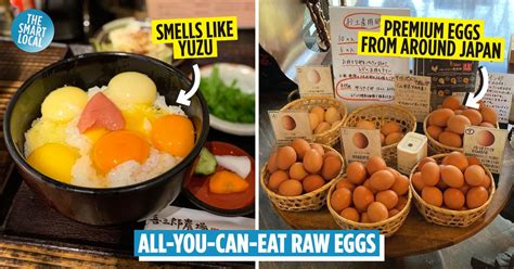 7 Japanese RAW EGG Buffet in Tokyo Japan shorts foodshorts japanesefood allyoucaneat